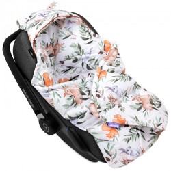 Bombažna odejica za avtosedež Jukki Forest Story 